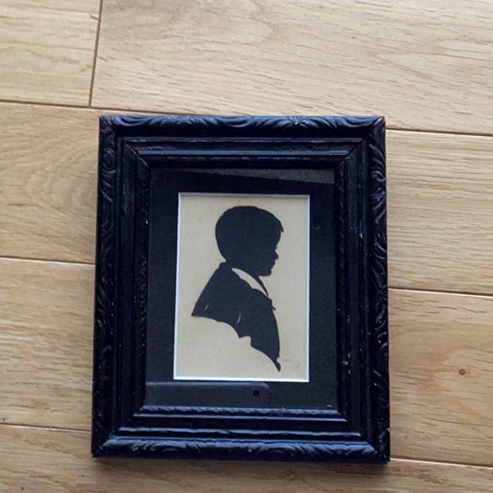 Antique Cut-Off portrait of a child